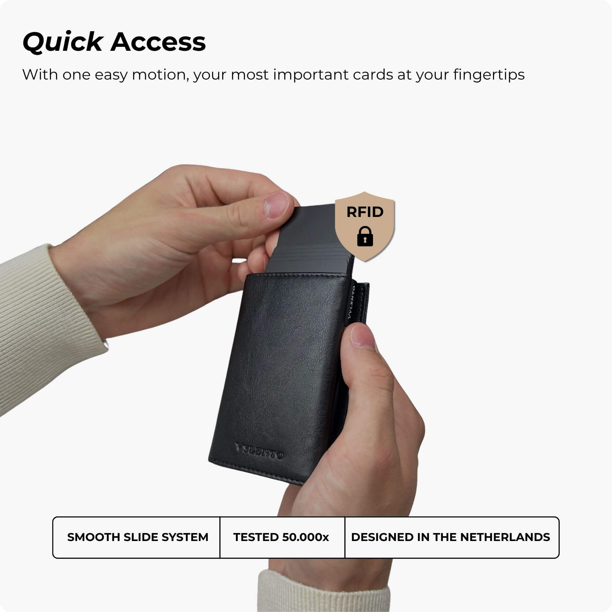 Expedition Card Holder Matte Black