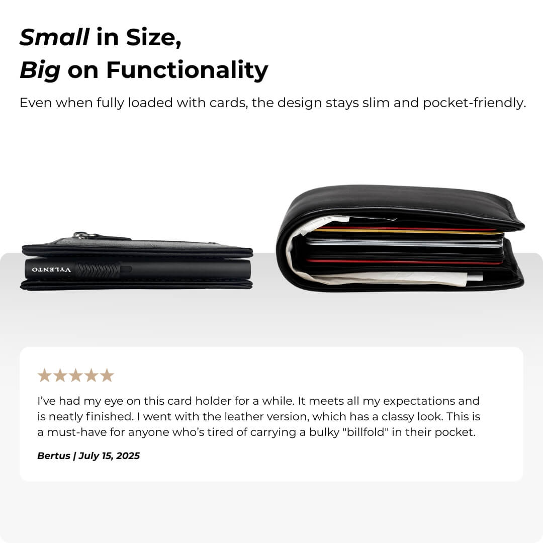 Card Holder Deluxe Black