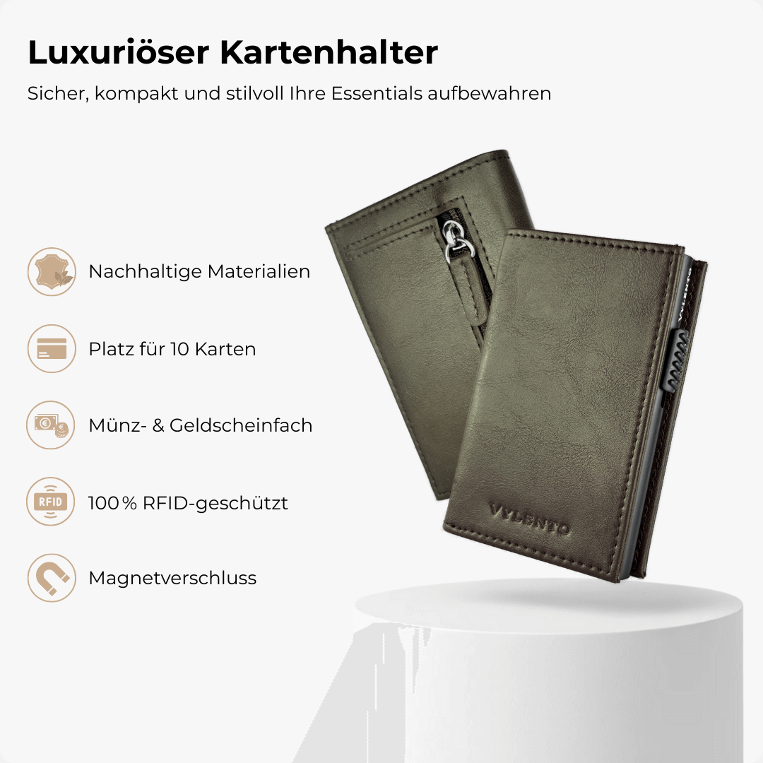 Discovery Kartenetui Olivgrün
