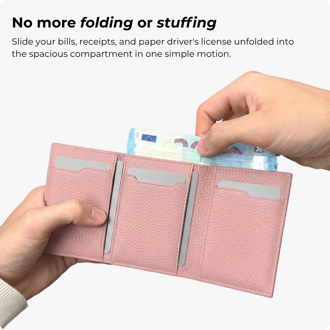 Expedition Passport Holder Pebble Pink