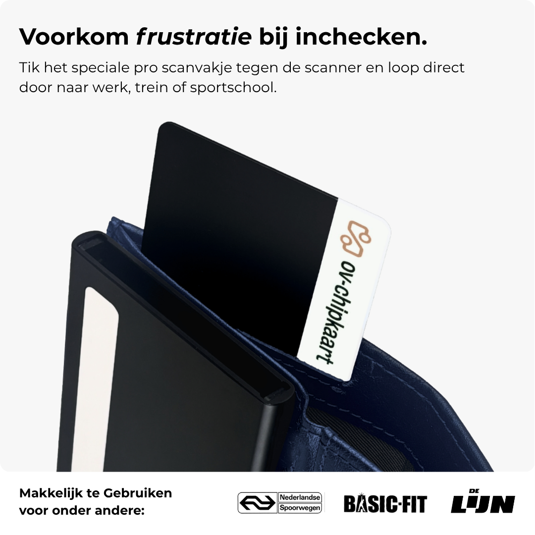 Discovery Pasjeshouder Pro Navy Blauw