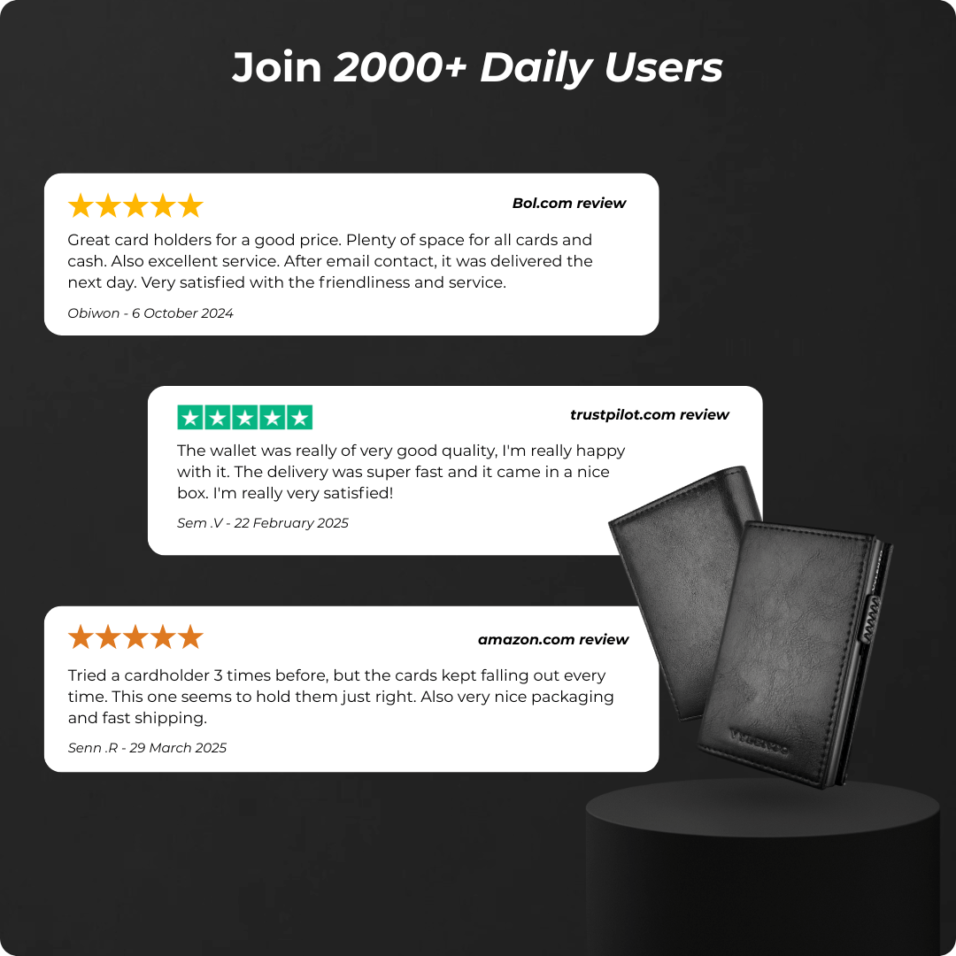 Card Holder Deluxe Black