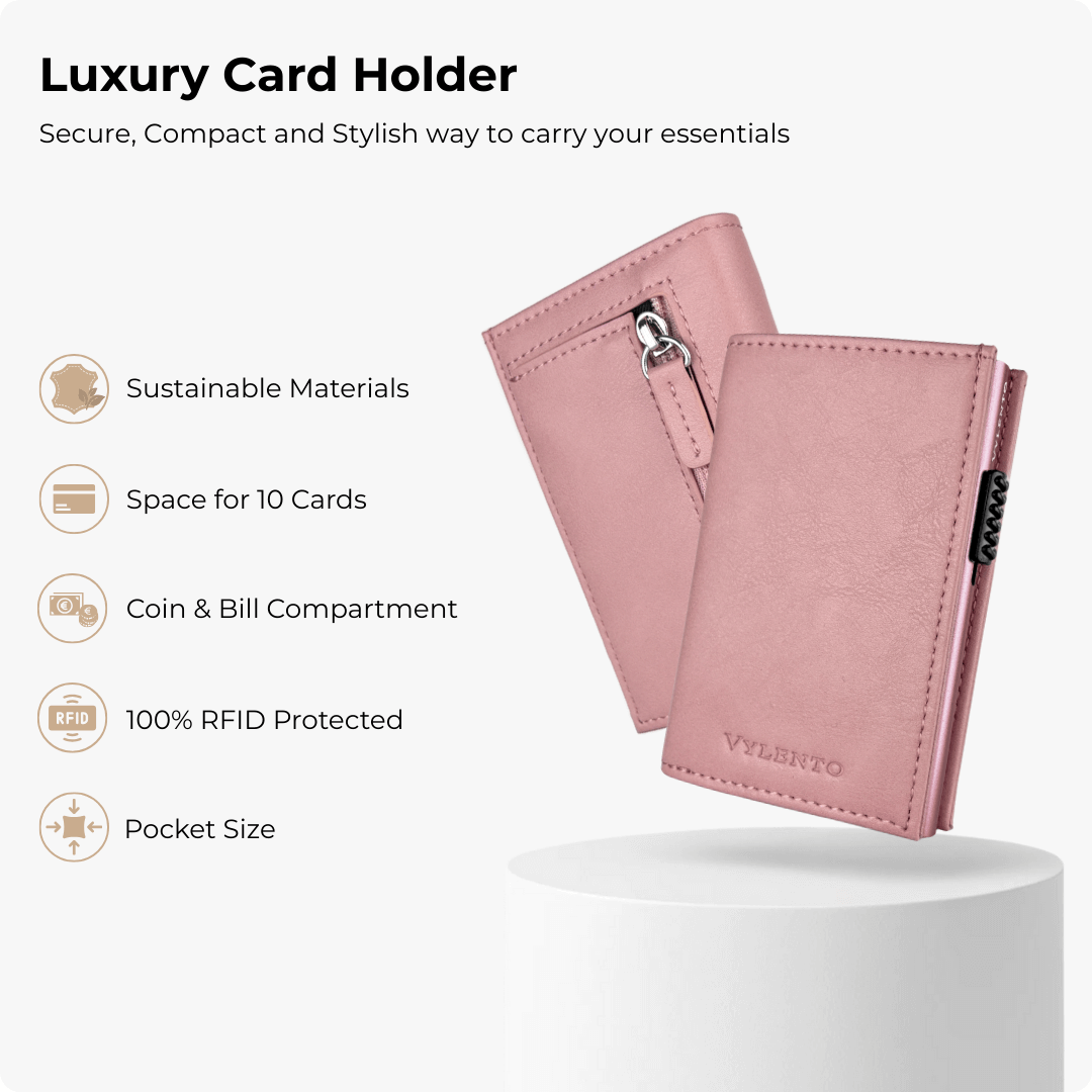 Discovery Card Holder Light Pink
