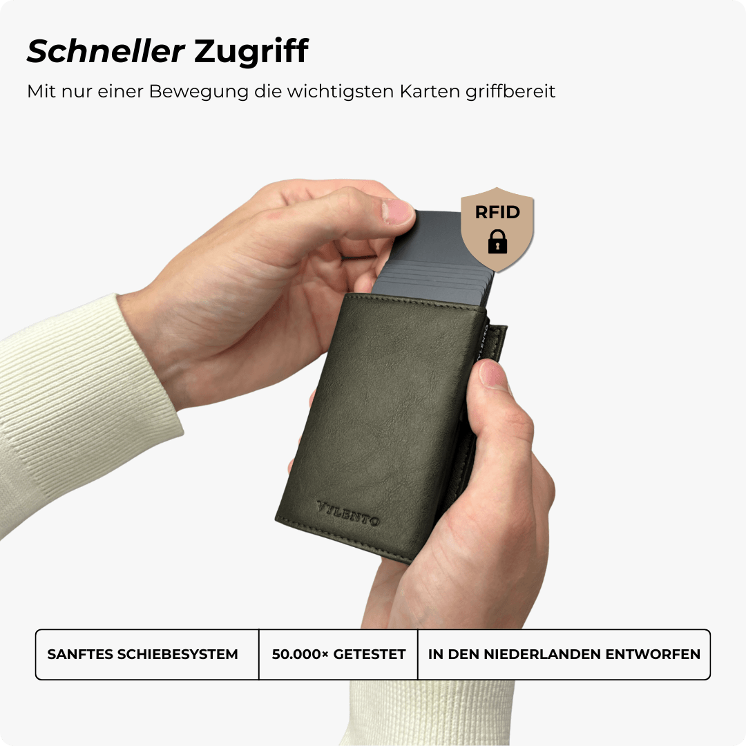 Expeditions-Geldbörse - Kaffeebraun