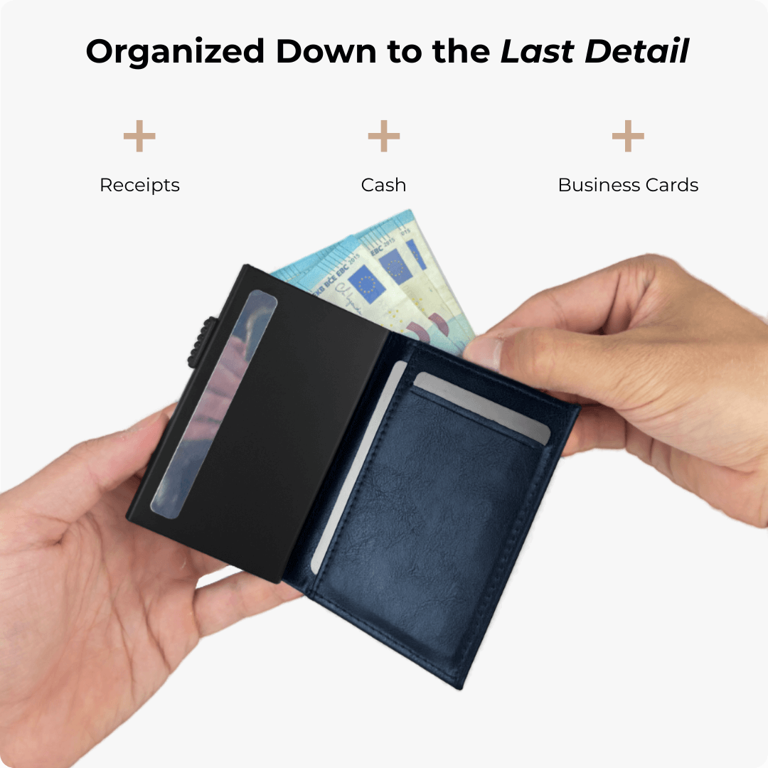 Discovery Card Holder Navy Blue