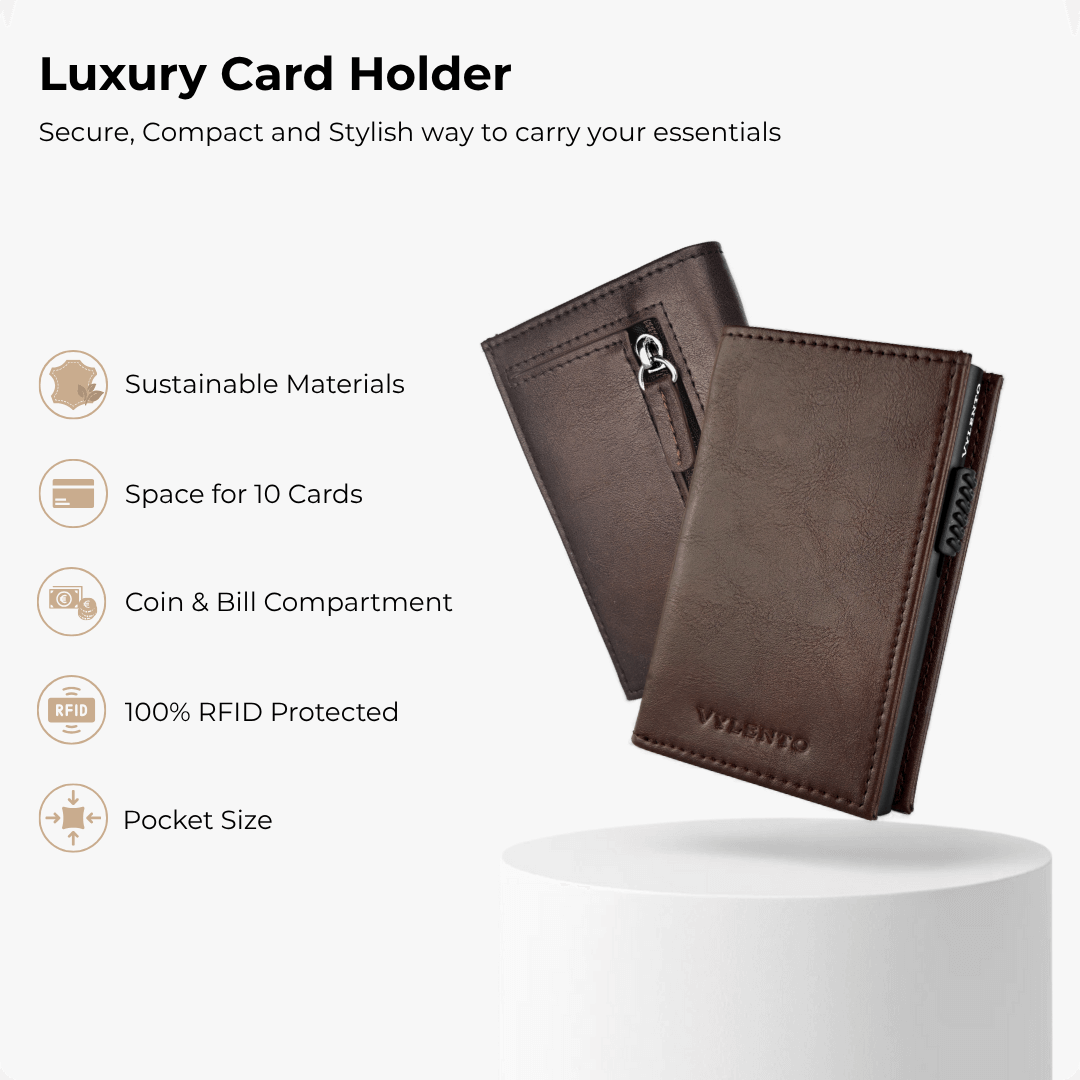 Discovery Card Holder Espresso