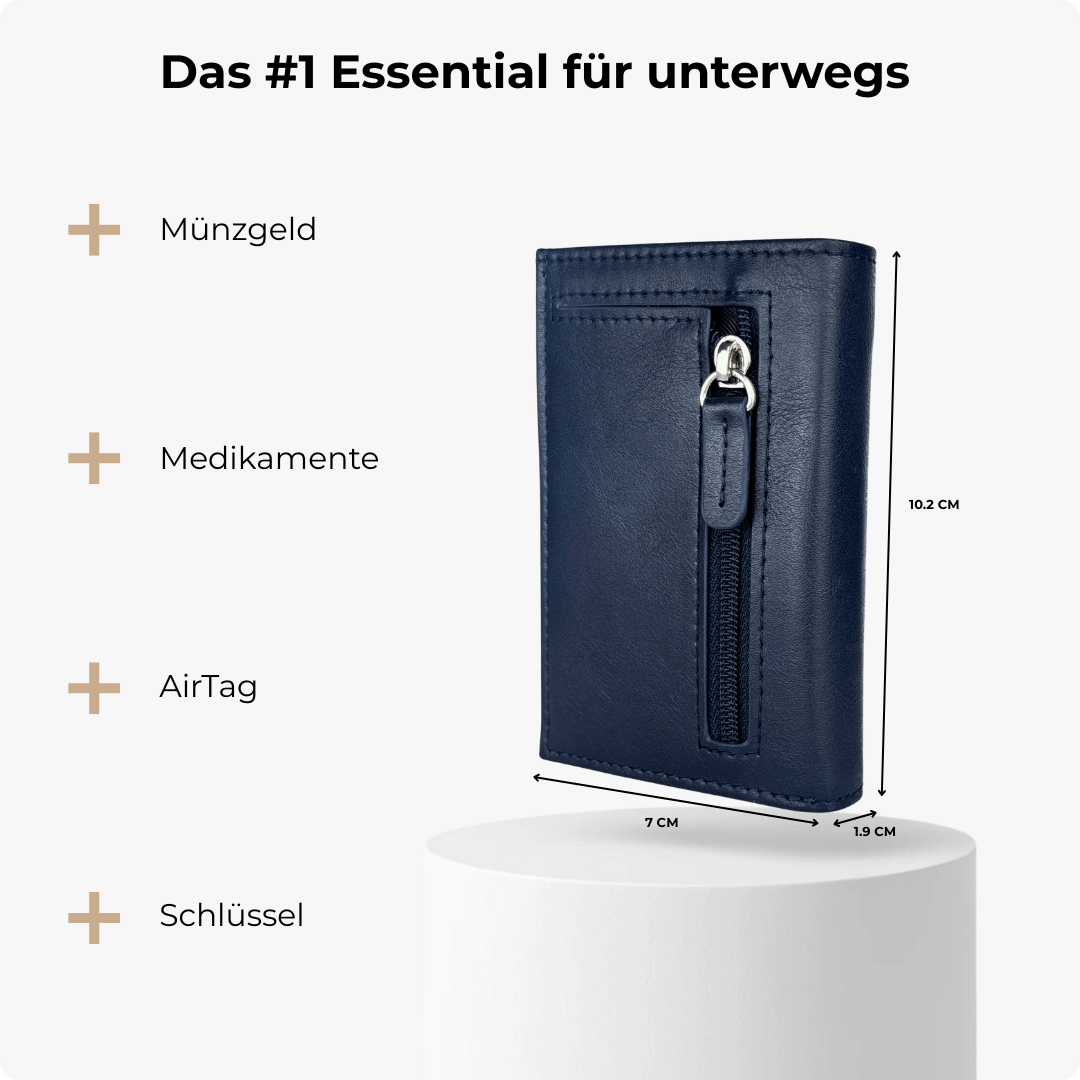 Discovery Kartenetui Marineblau