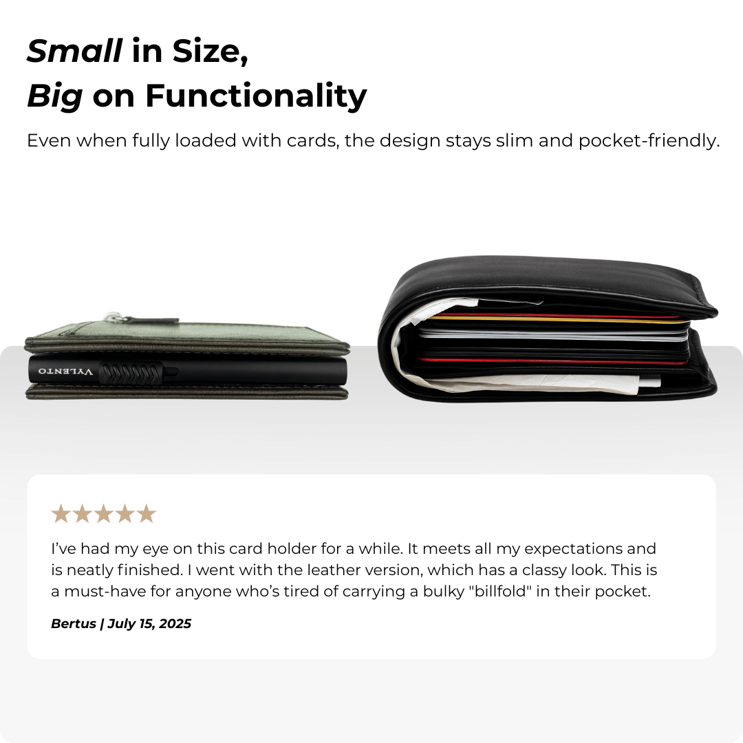 Discovery Card Holder Olive Green
