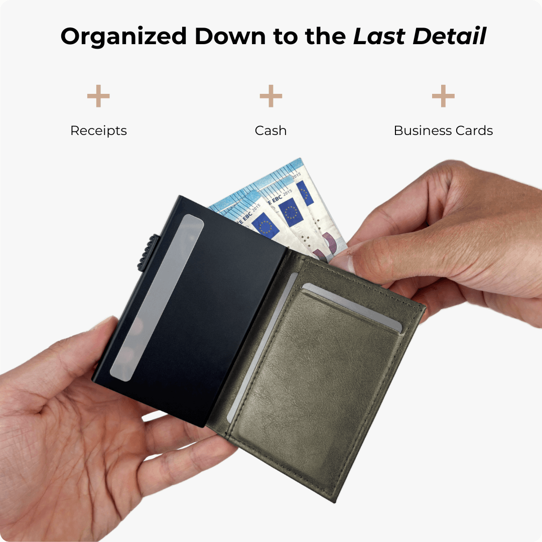 Discovery Card Holder Olive Green