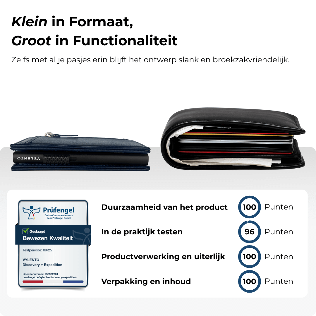 Discovery Pasjeshouder Marine Blauw