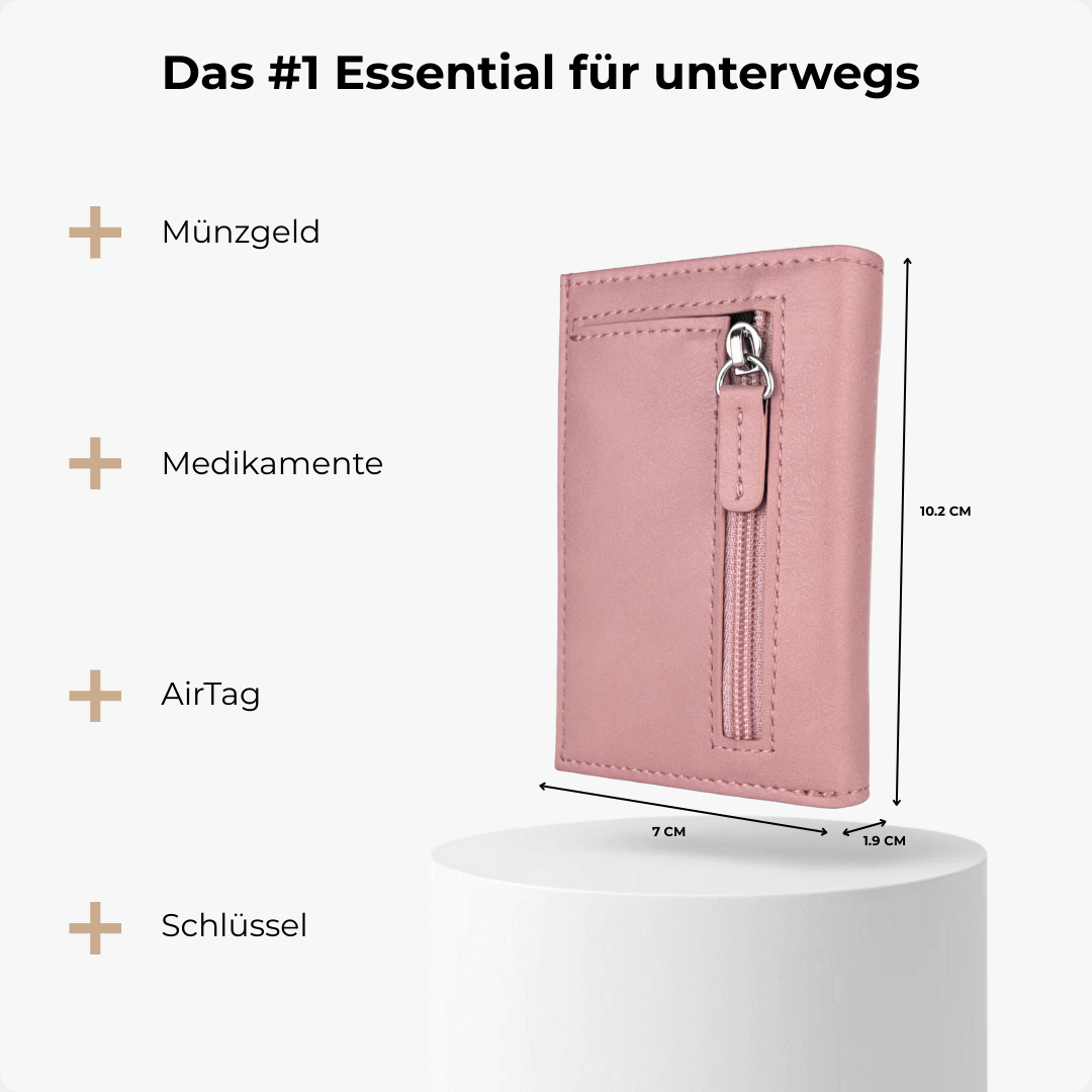 Discovery Kartenetui Hellrosa