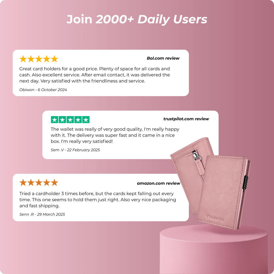 Discovery Card Holder Light Pink