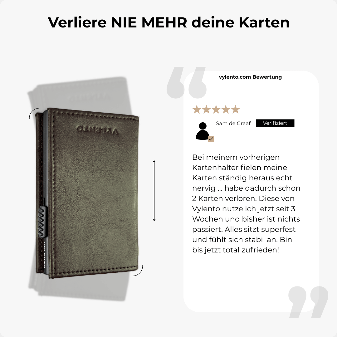 Discovery Kartenetui Olivgrün