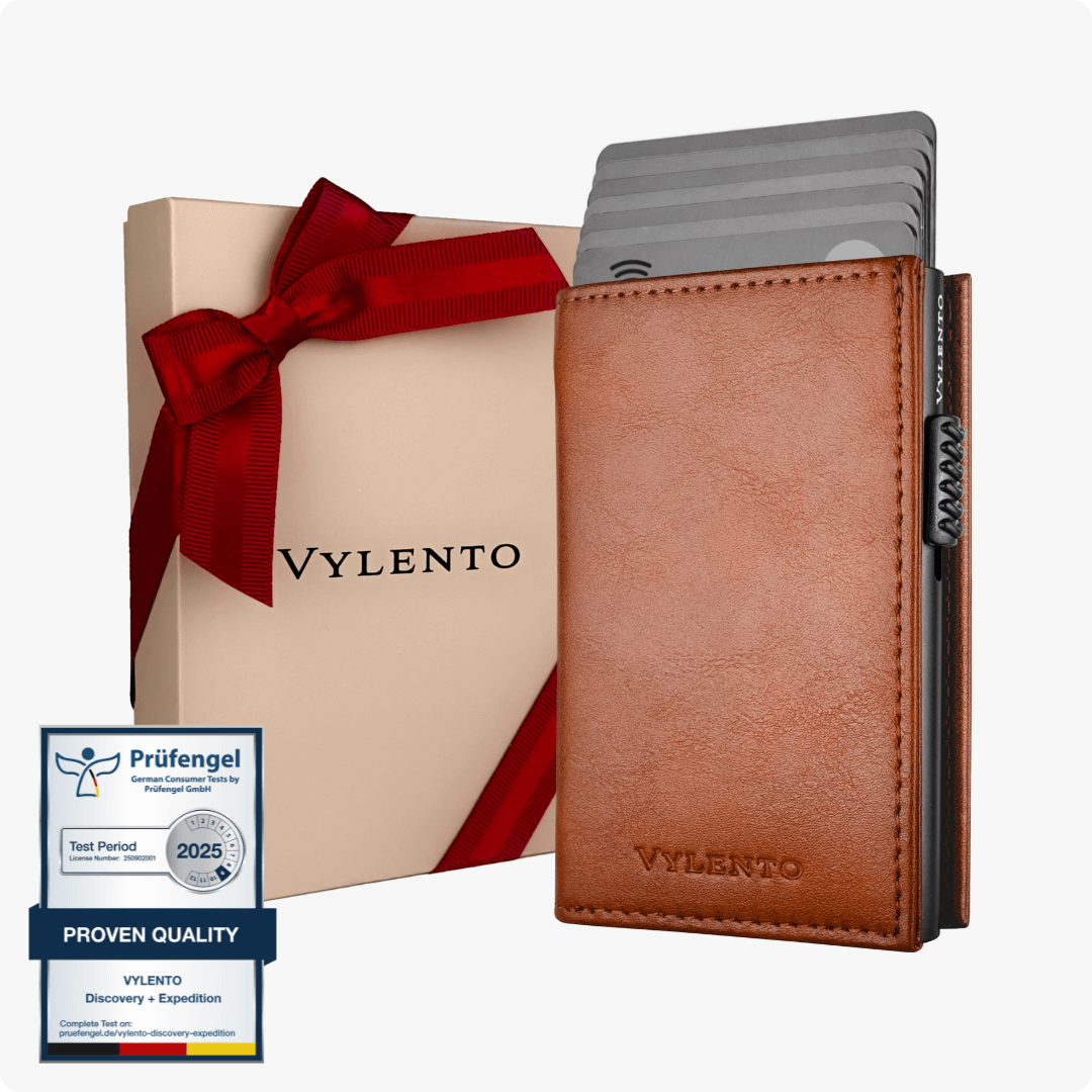 Discovery Card Holder Cognac Brown
