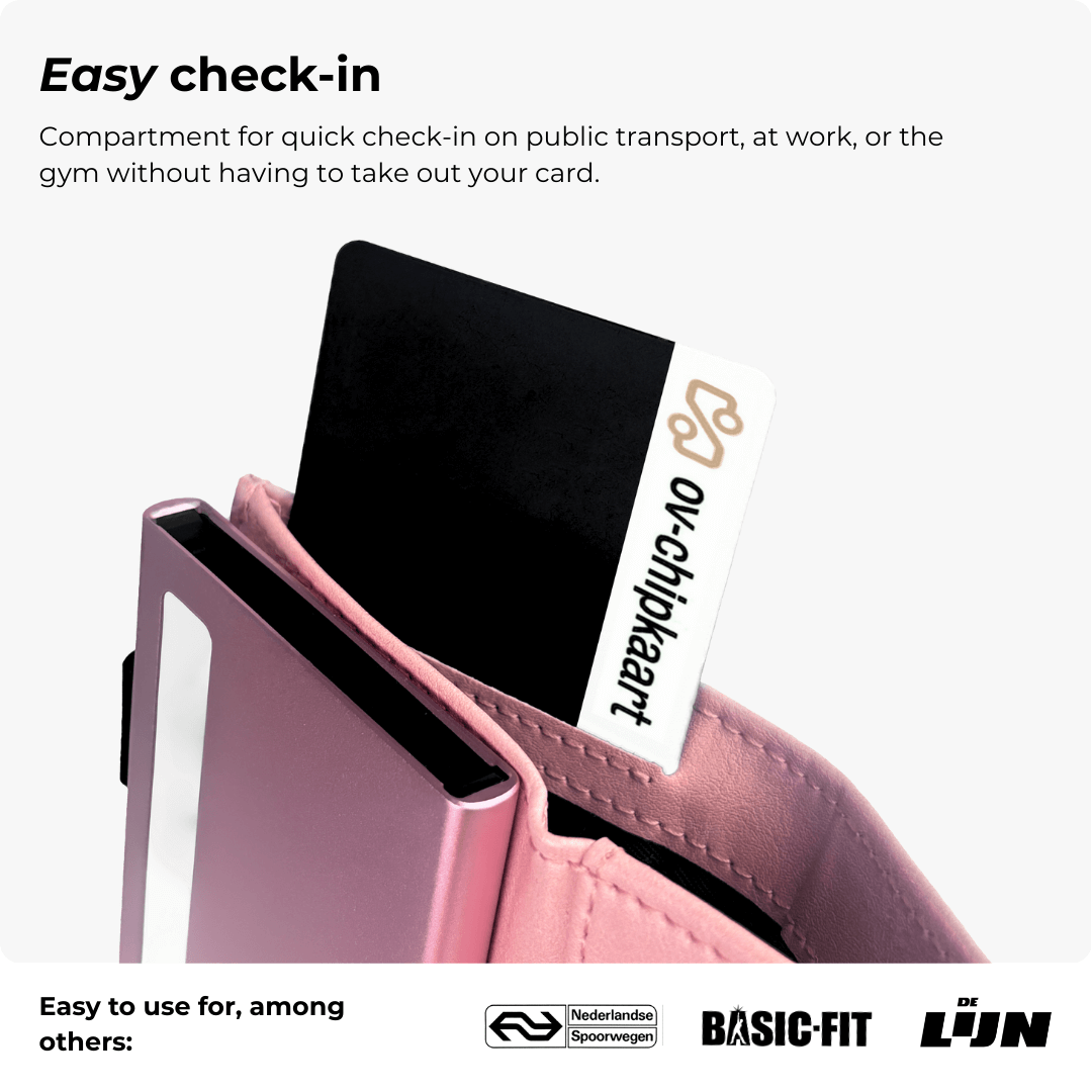 Discovery Card Holder Light Pink