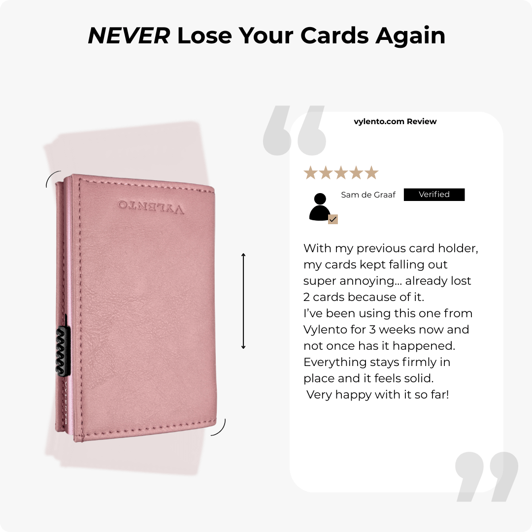 Discovery Card Holder Light Pink