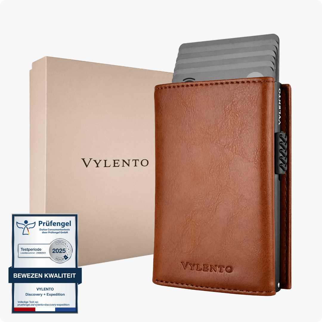 Expedition Card Holder Cognac Brown