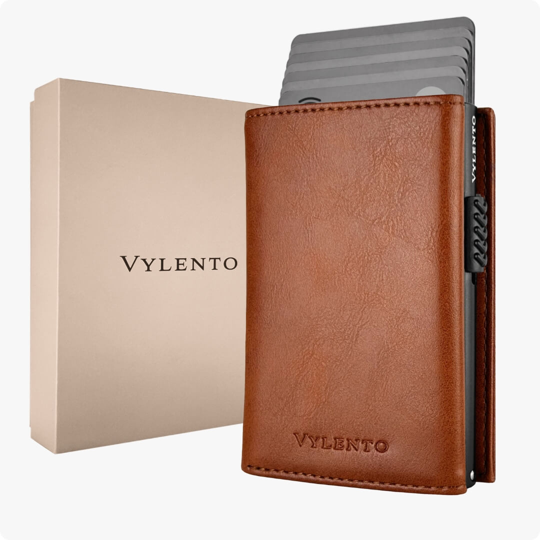 Expedition Card Holder Cognac Brown