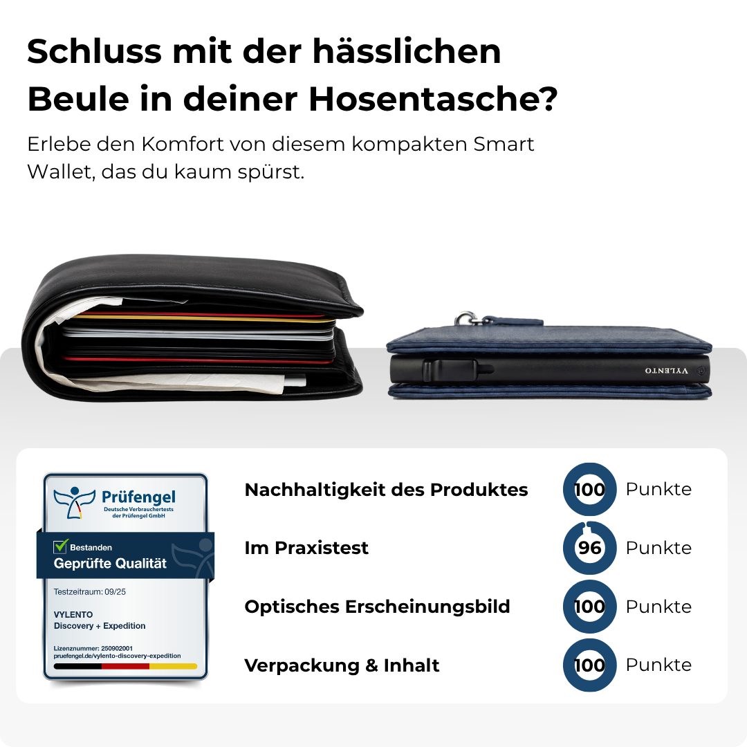 Discovery Pasjeshouder Marine Blauw