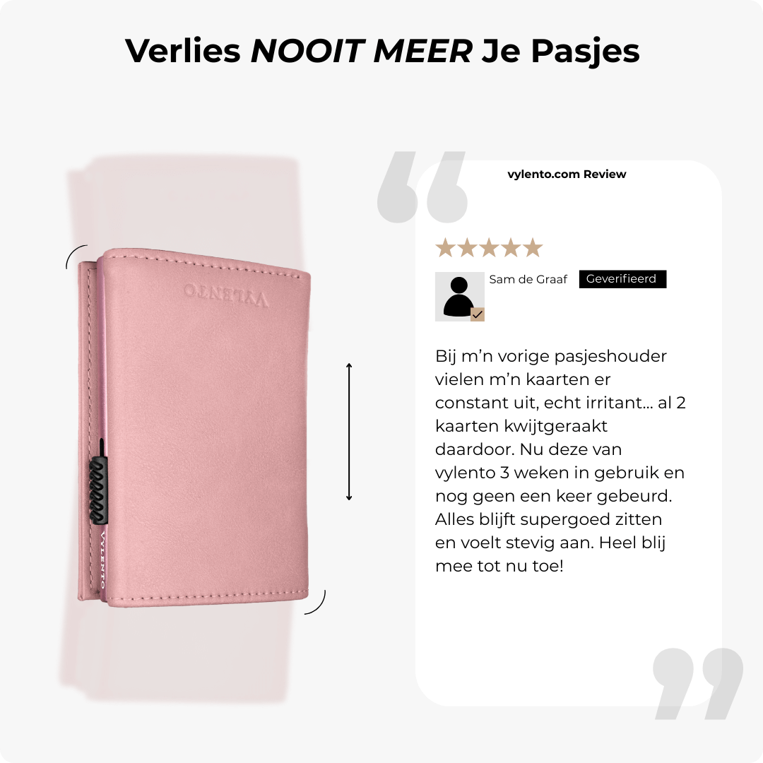 Expedition Pasjeshouder Lichtroze