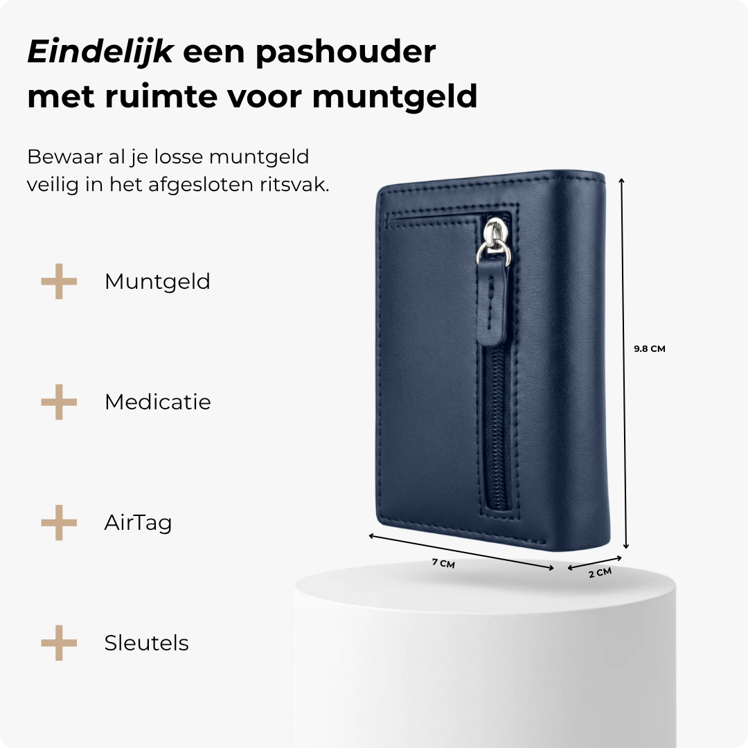 Expedition Pasjeshouder Pro Navy Blauw