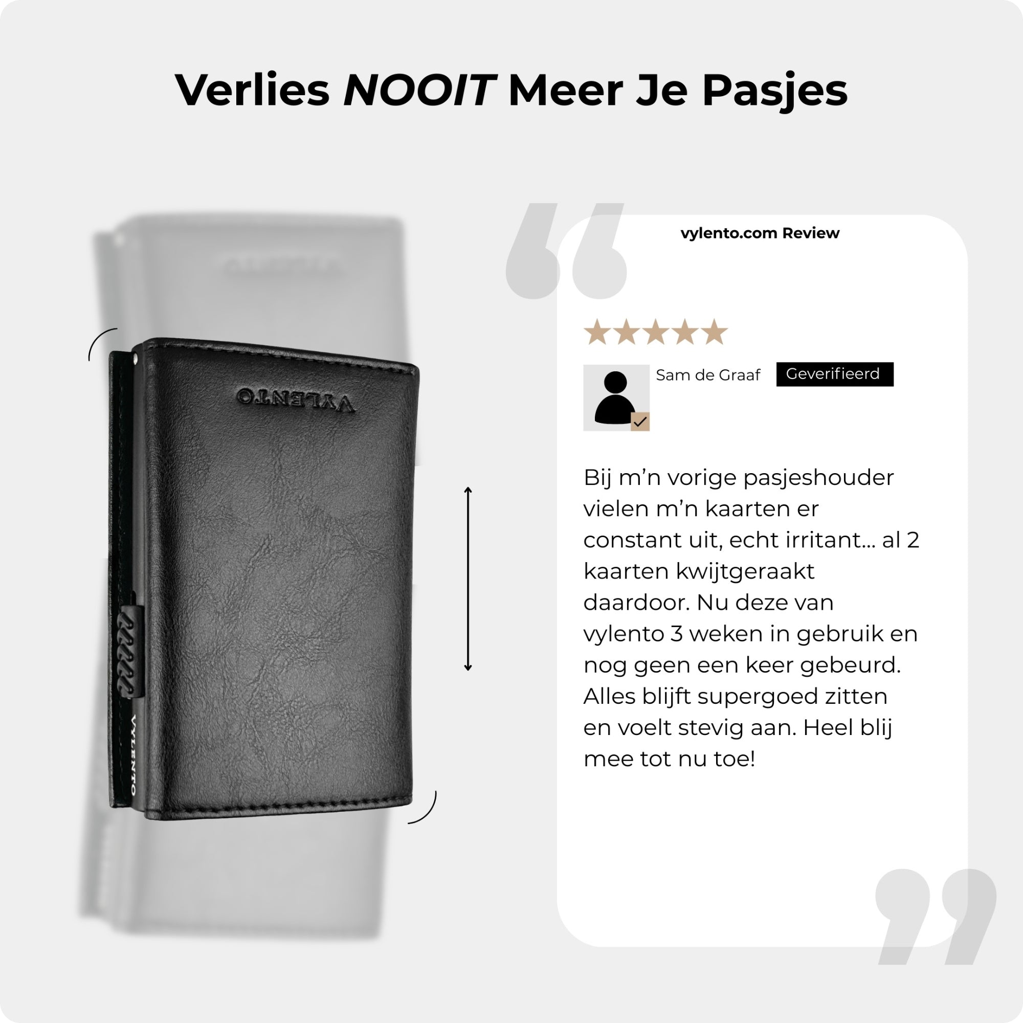 Card Holder Deluxe Black