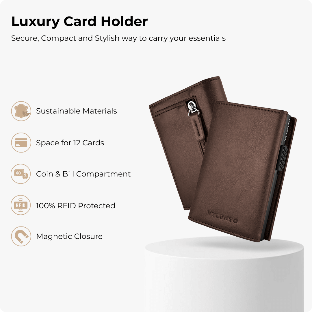 Card Holder Deluxe Blue