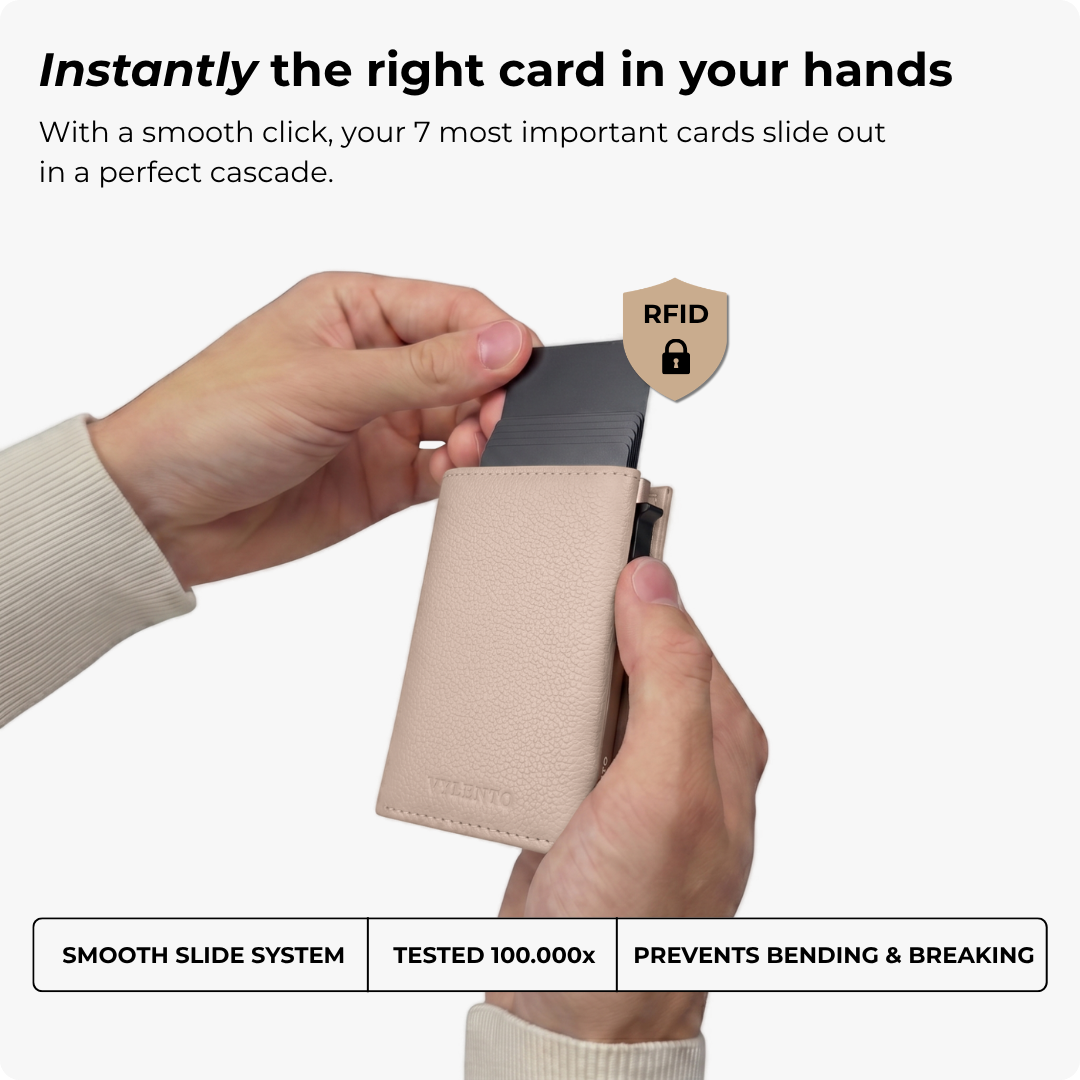 Expedition Card Holder Pebble Beige