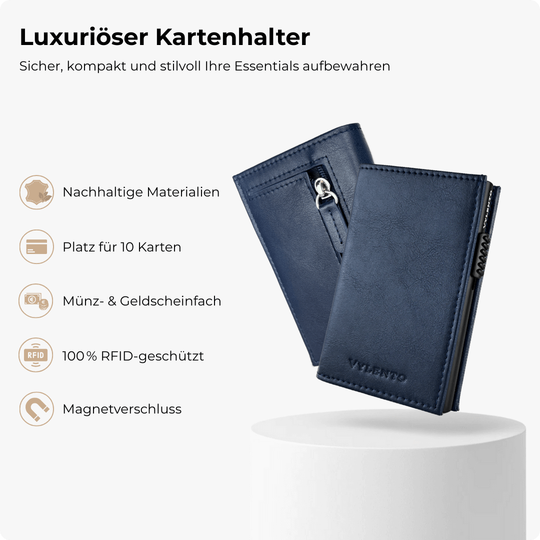 Discovery Kartenetui Marineblau