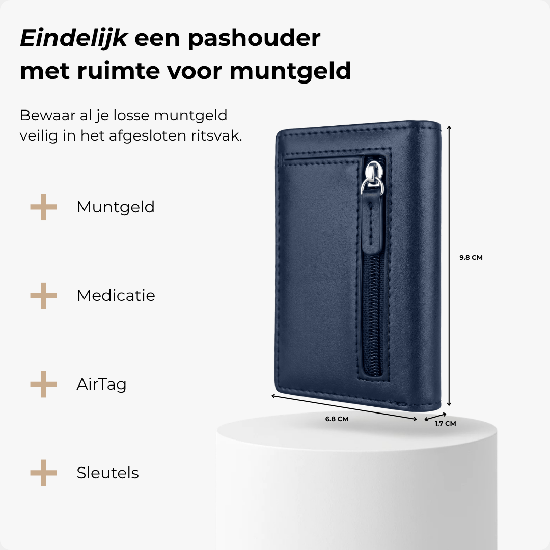 Discovery Pasjeshouder Pro Navy Blauw