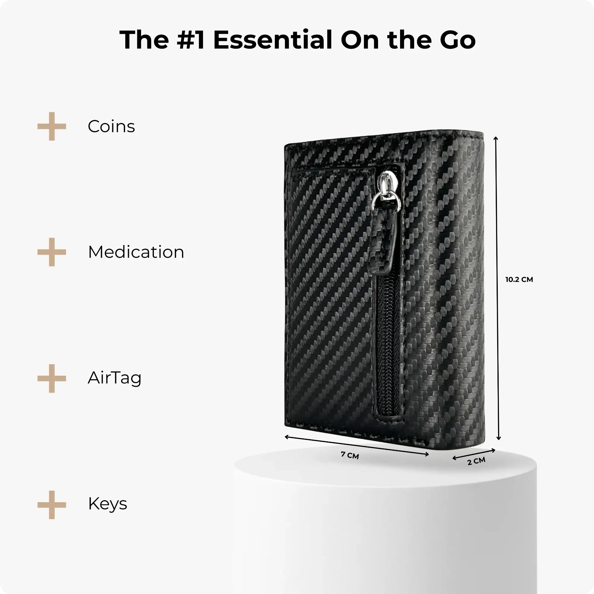 Expedition Card Holder Carbon Look