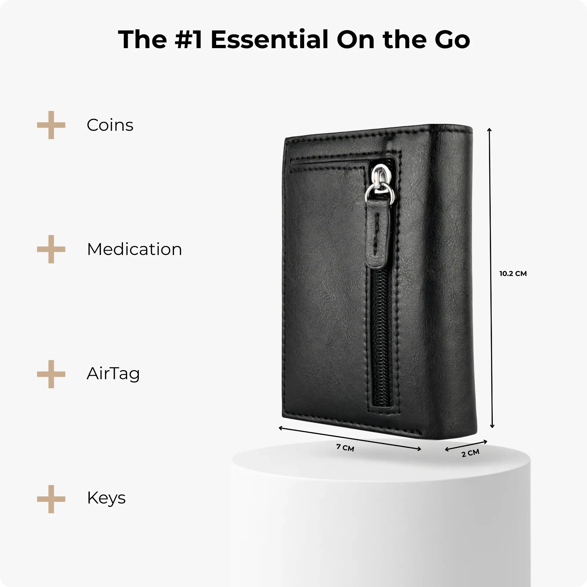 Expedition Card Holder Matte Black