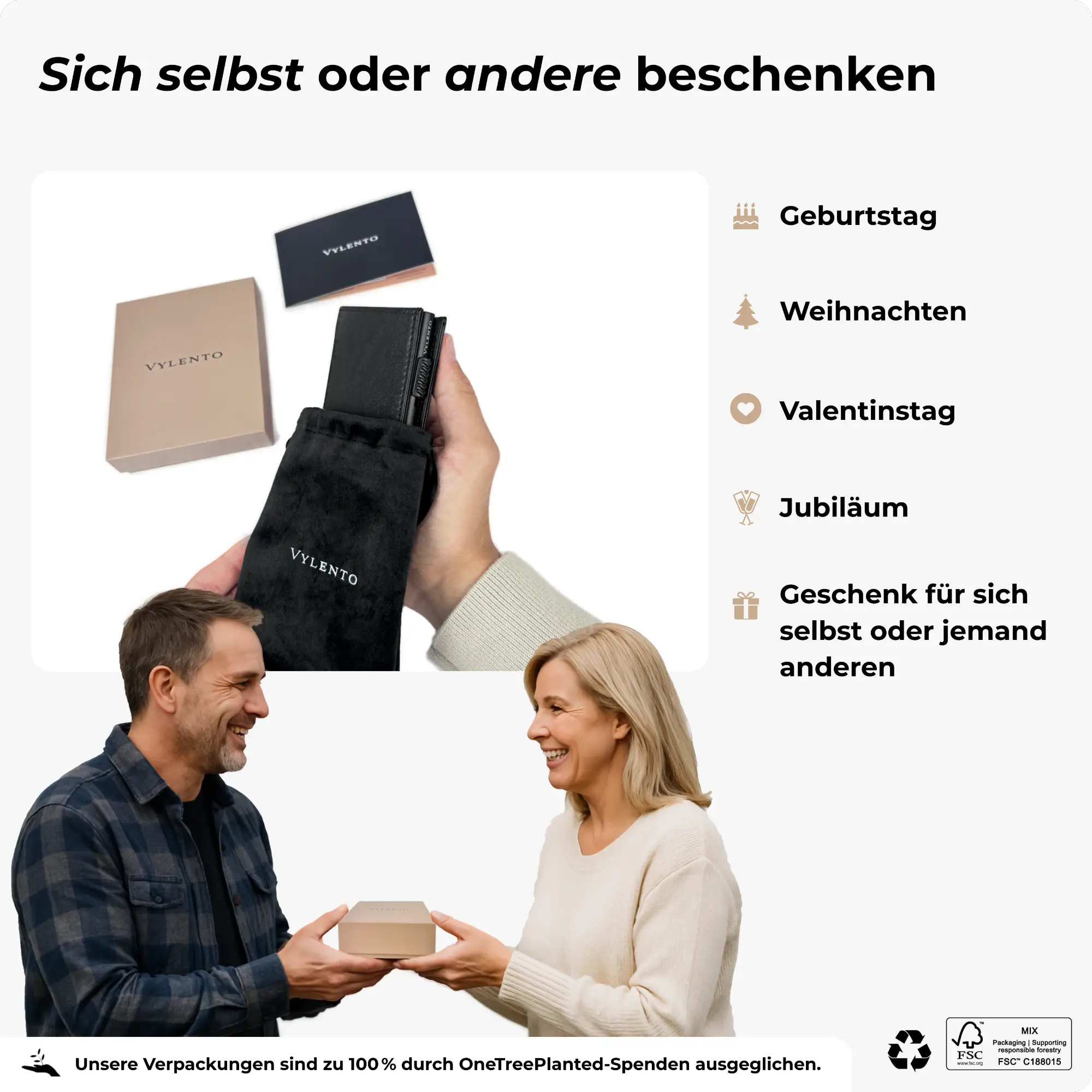 Discovery Kartenetui Mattschwarz