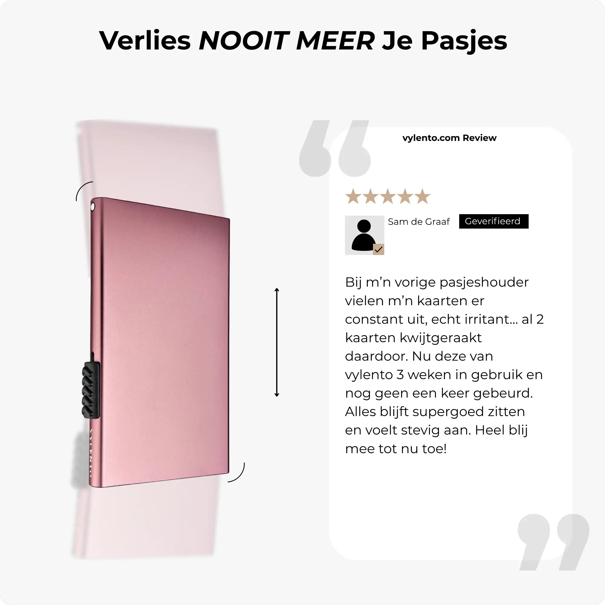 Explore wallet - Rose Gold