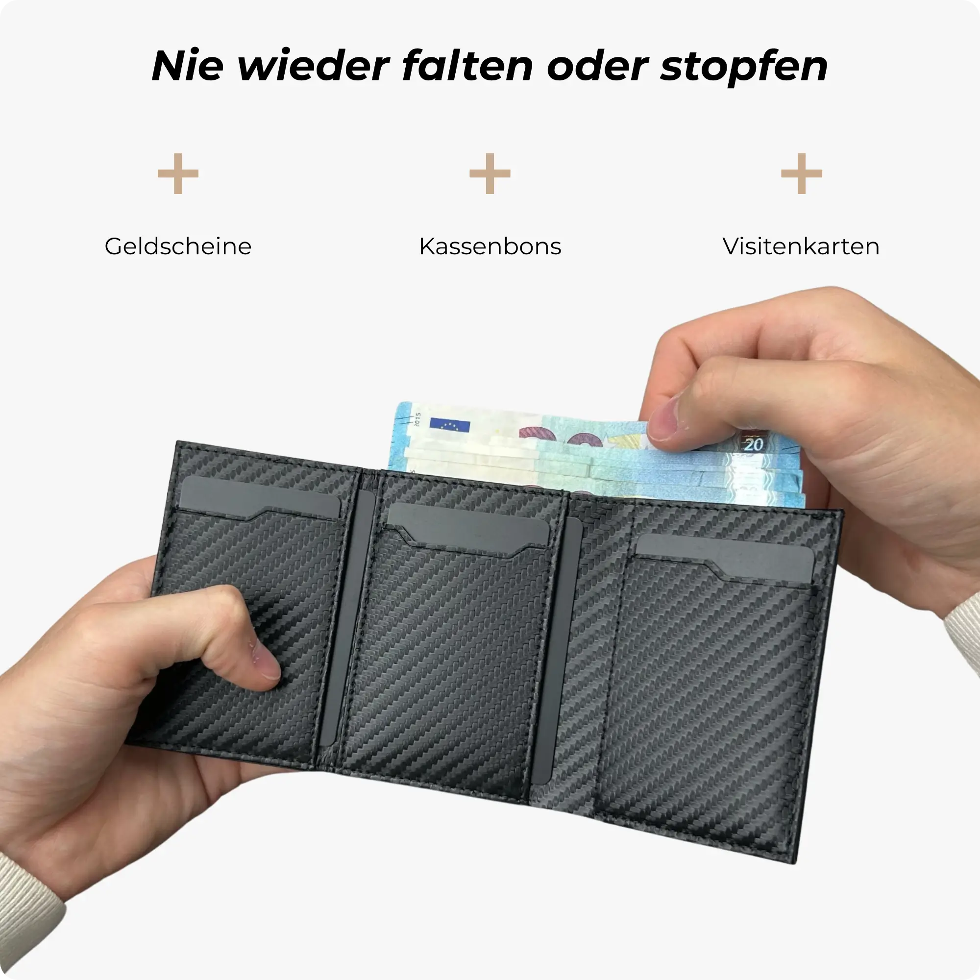 Expedition Kartenetui Carbon Look