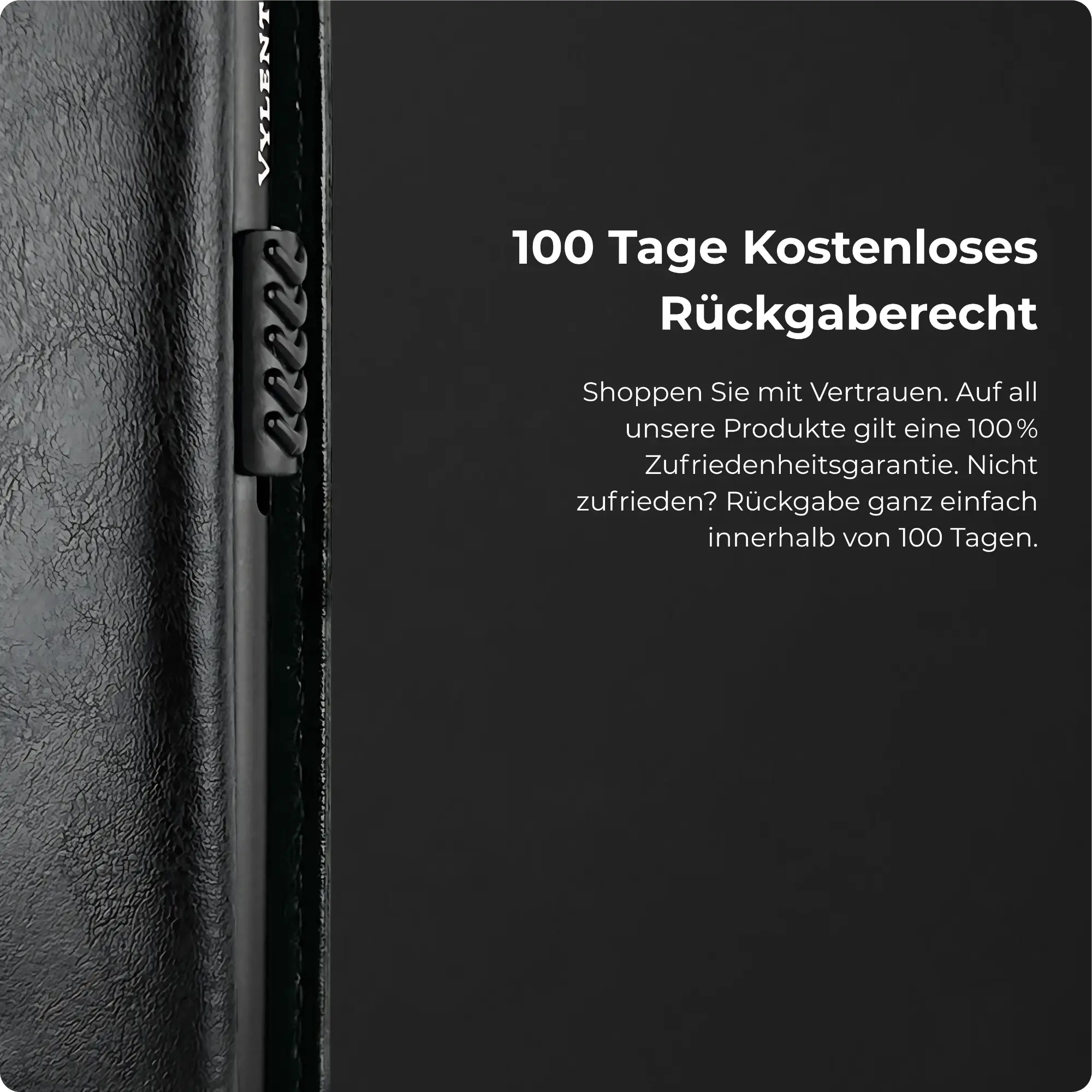 Expedition Kartenetui Mattschwarz