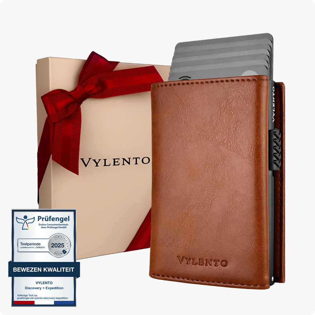 Expedition Kartenetui Cognac Braun