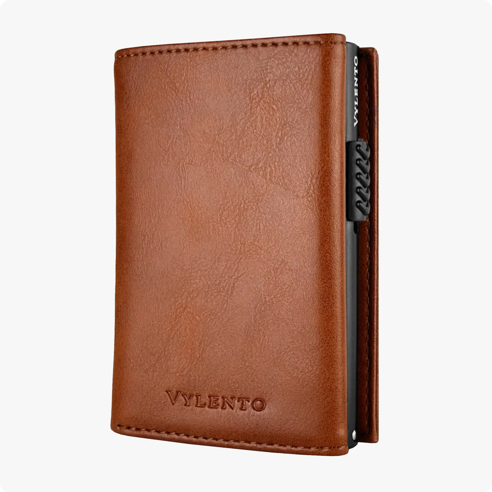 Expedition Card Holder Cognac Brown