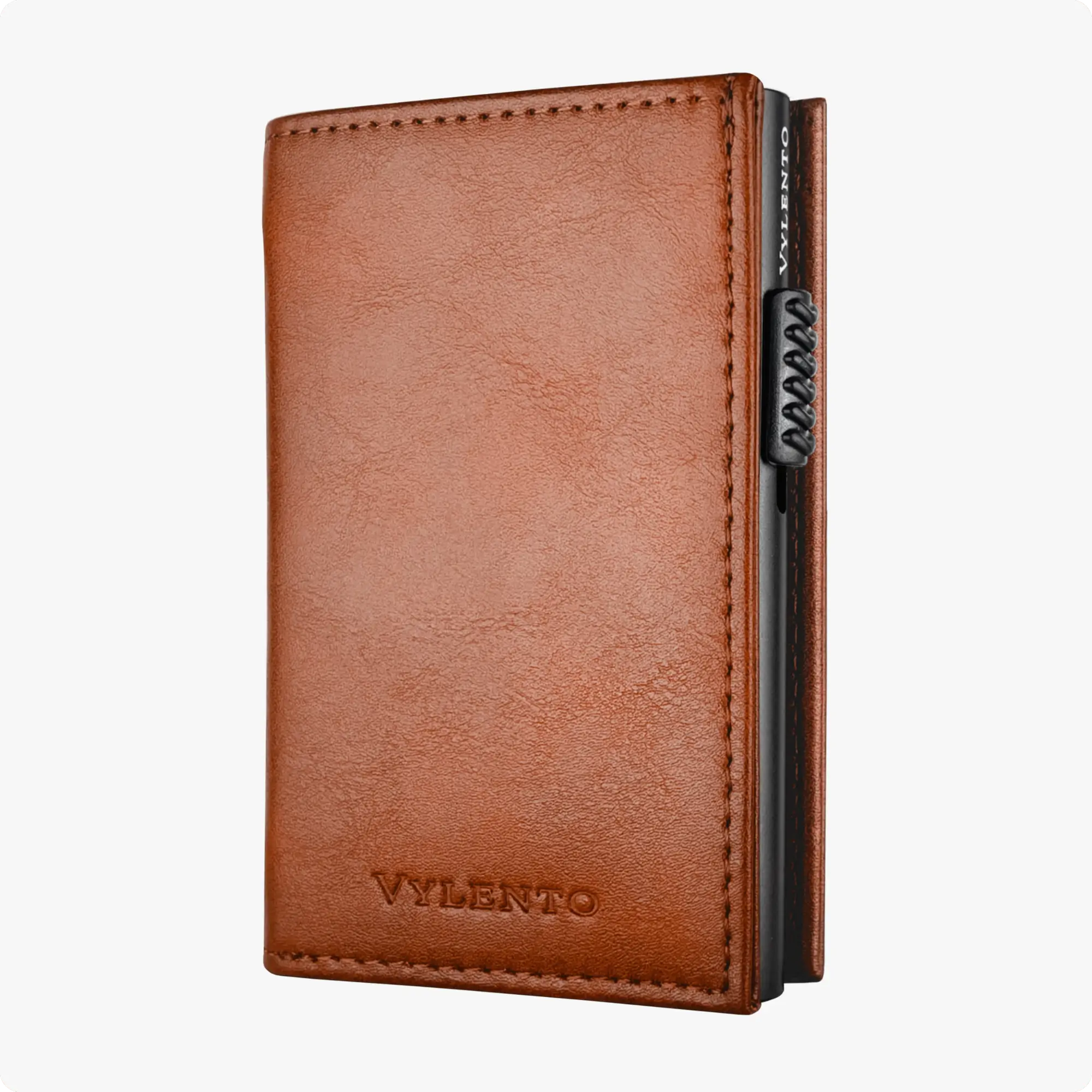 Discovery Card Holder Cognac Brown