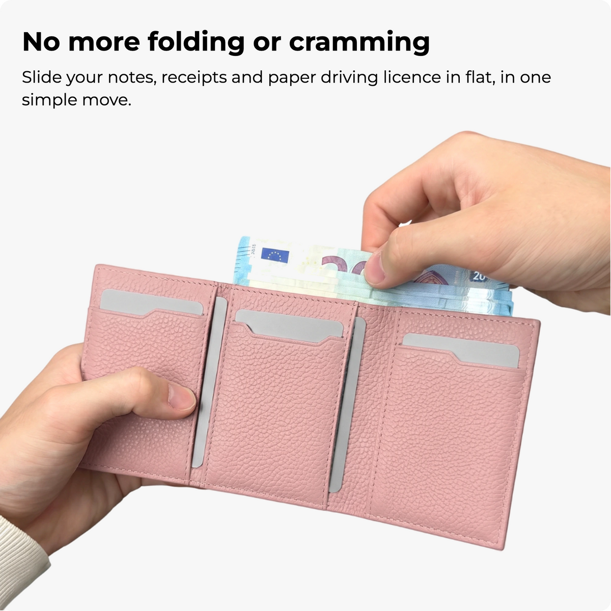 Vylento Expedition Card Holder One Pebble Pink, photo 7
