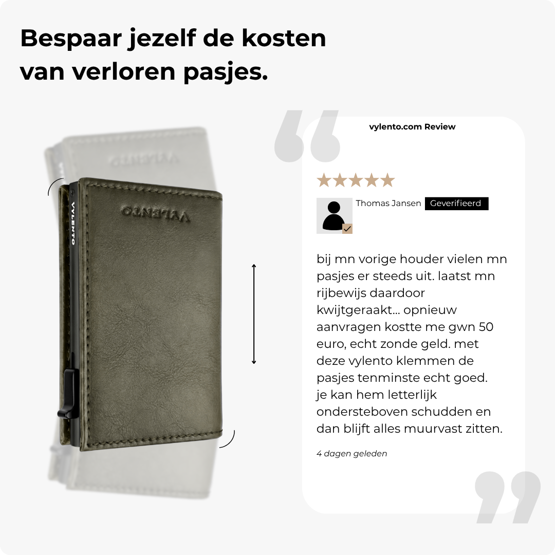 Discovery Pasjeshouder Olijf Groen