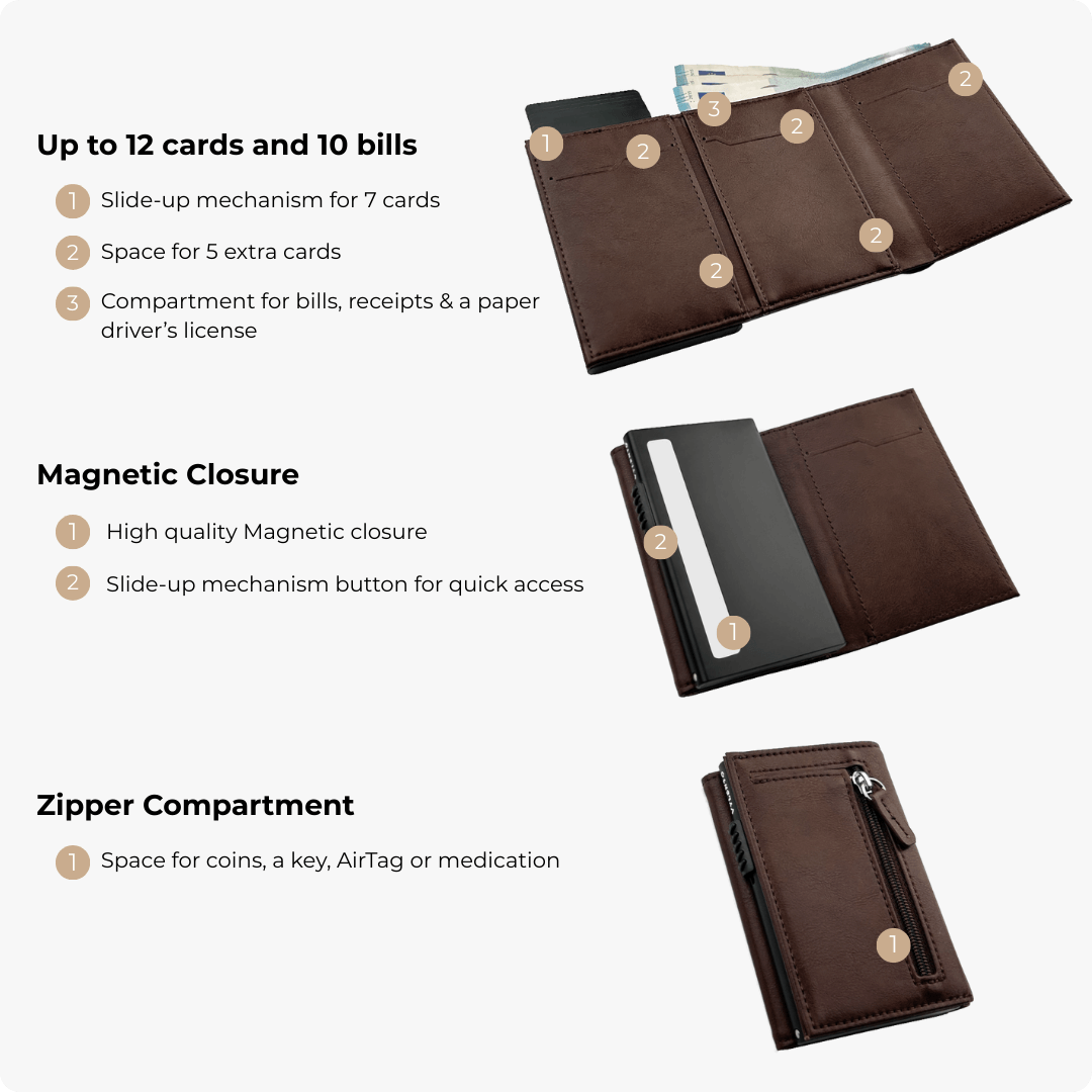 Card Holder Deluxe Blue