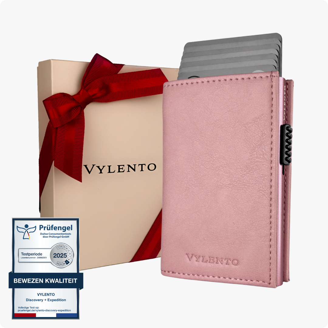 Discovery Kartenetui Hellrosa