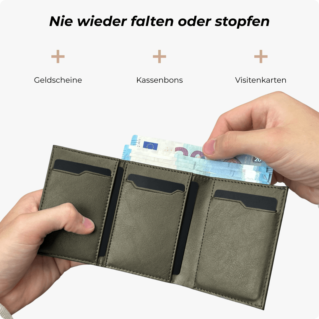 Expeditions-Geldbörse - Kaffeebraun