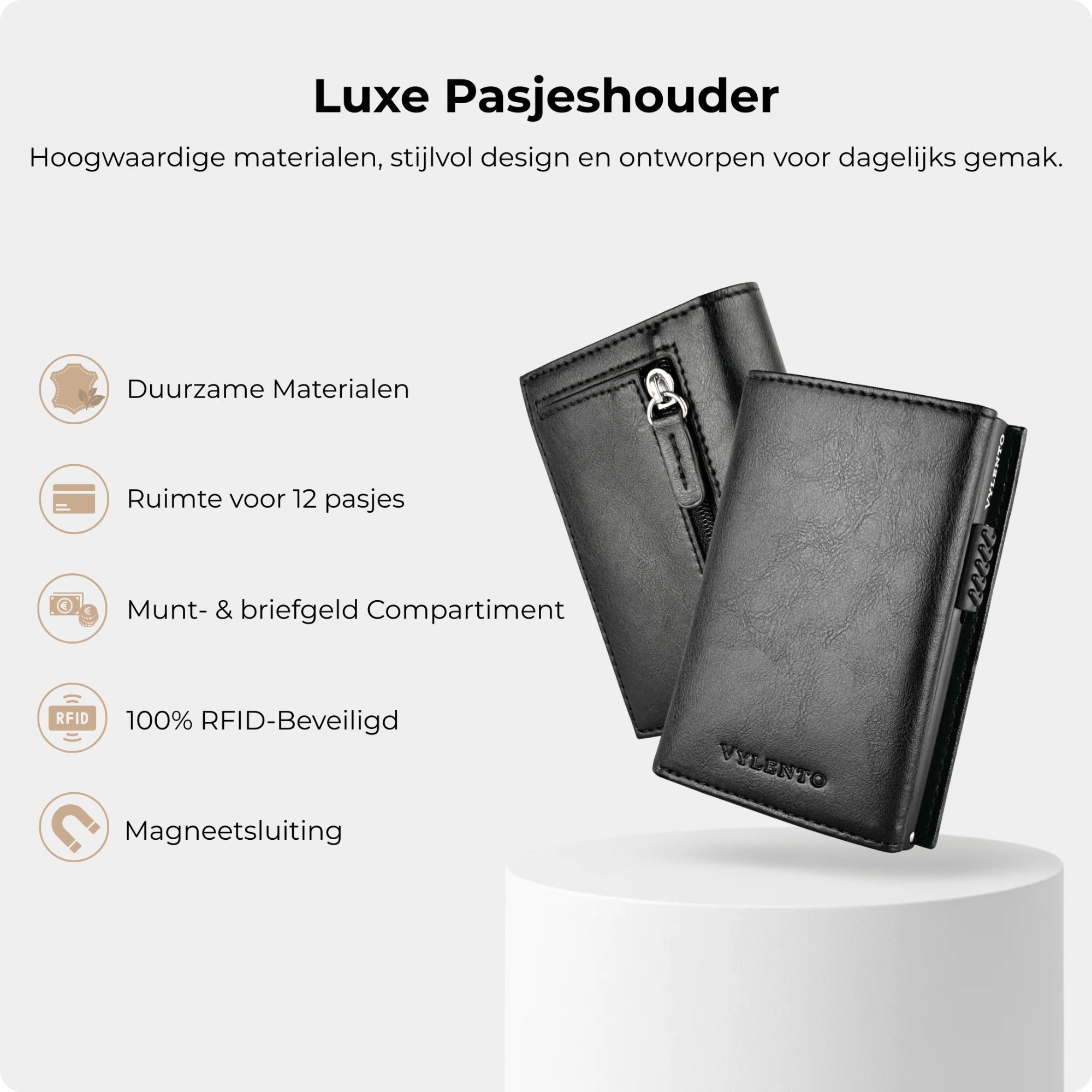 Card Holder Deluxe Black