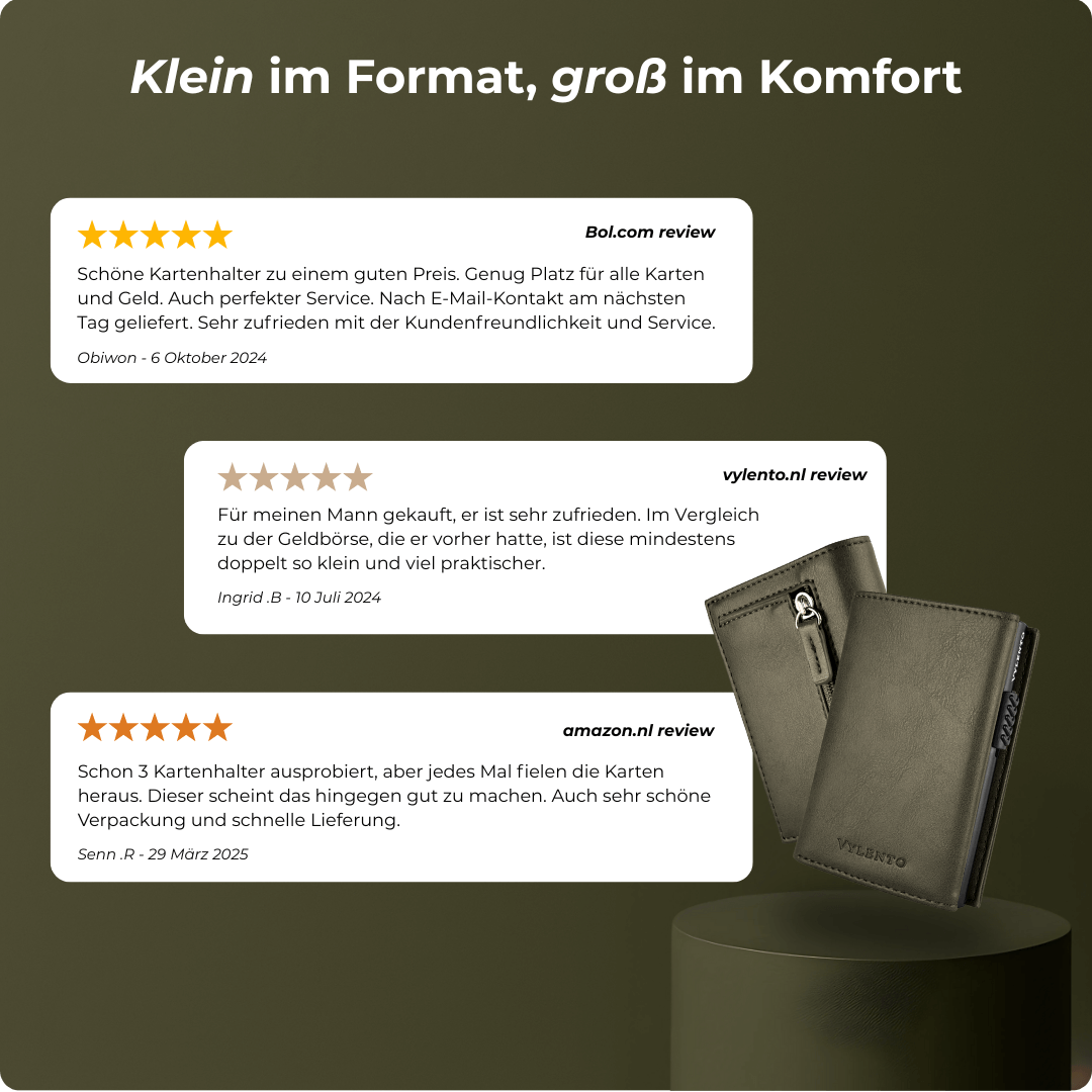 Expeditions-Geldbörse - Kaffeebraun