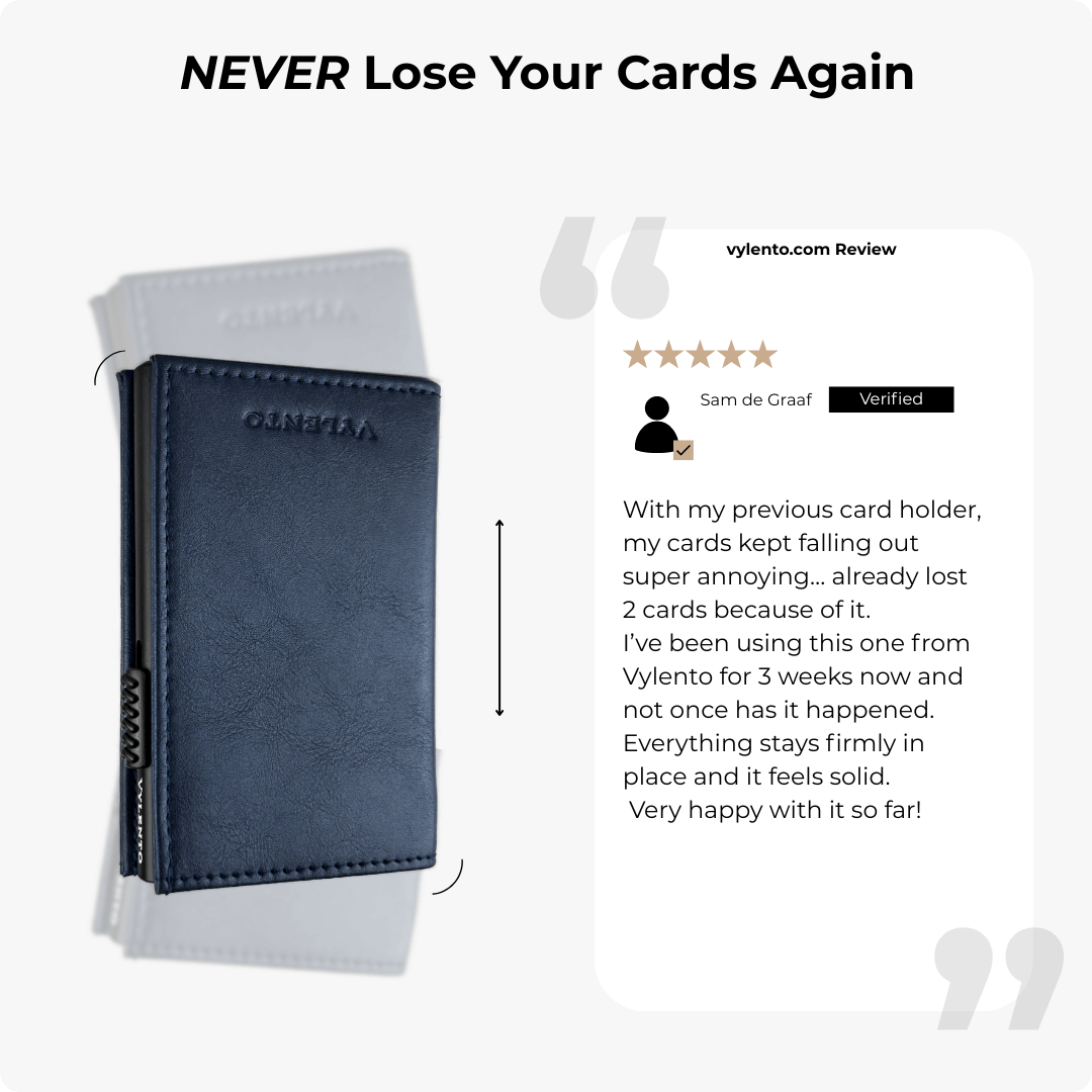 Discovery Card Holder Navy Blue