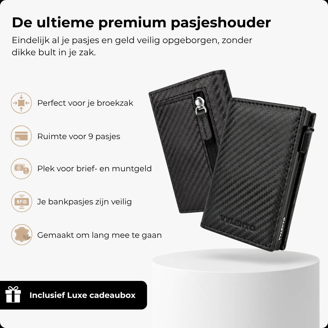 Discovery Pasjeshouder Carbonlook