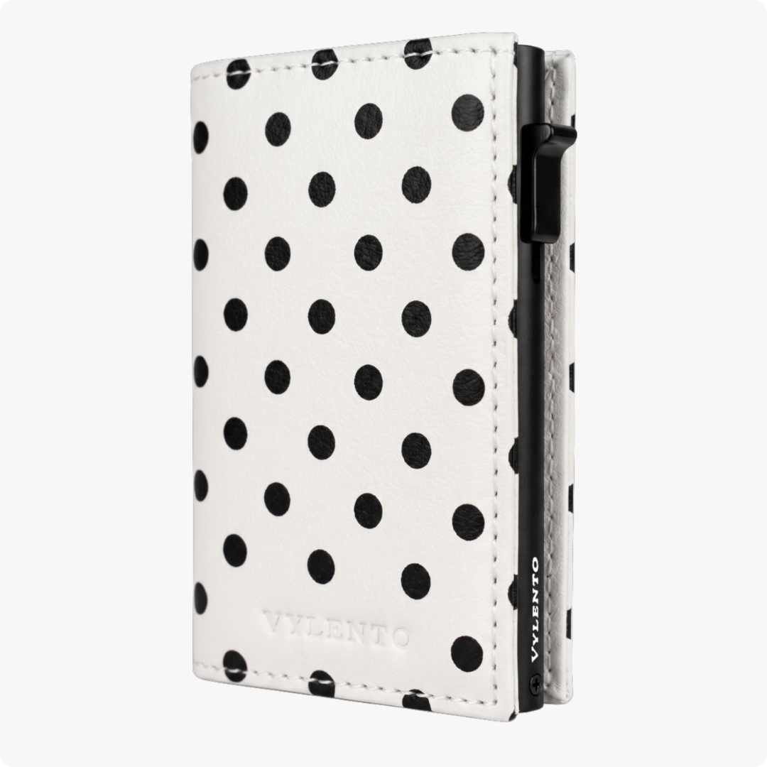 Discovery Pasjeshouder Polkadot Wit