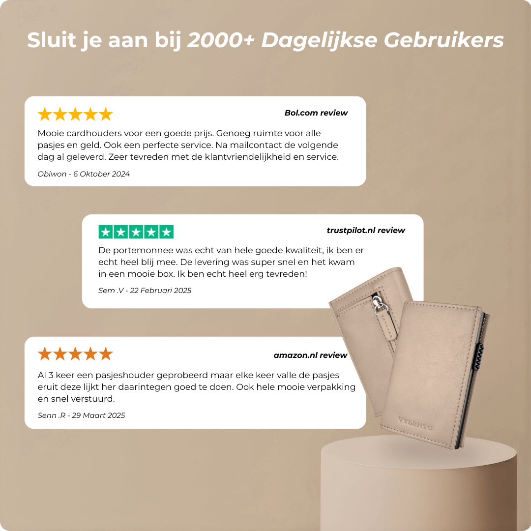 Discovery Pasjeshouder Beige